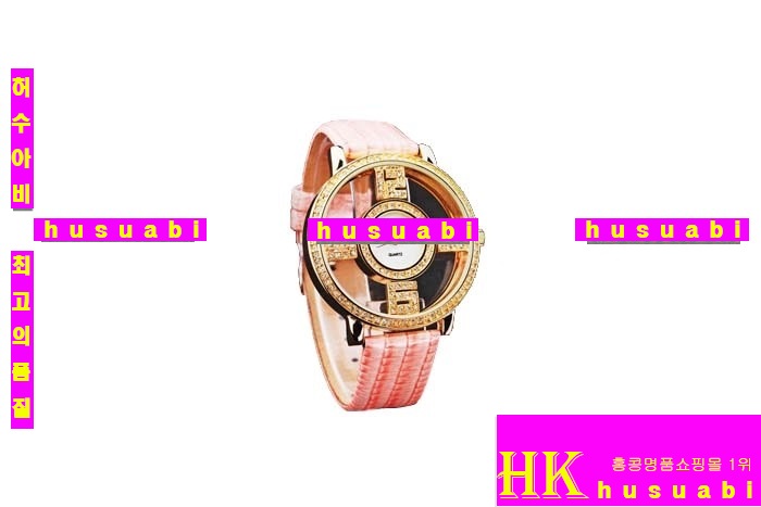 ĵ ڽð Replica Chopard Japanese Quartz MOVEMENT 18k yellow gold Case Bezel Pink Bracelet Women. sa-5